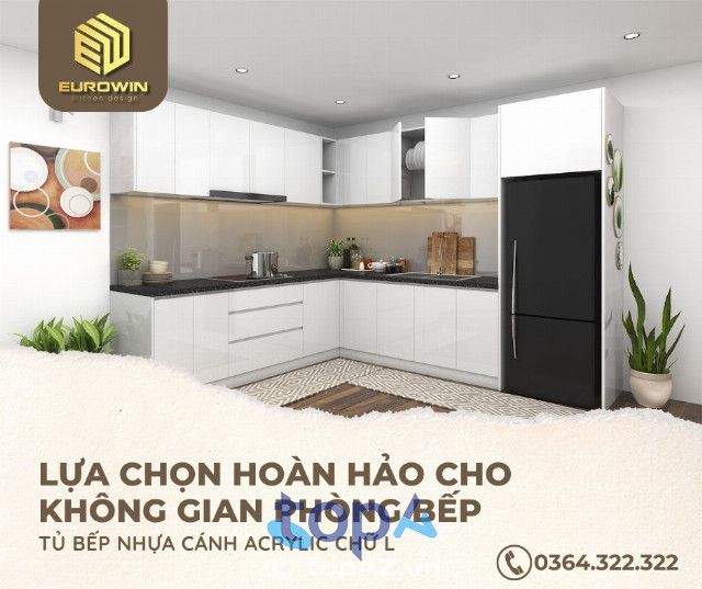 Đơn vị sản xuất tủ bếp chuẩn Châu Âu hàng đầu tại Hưng Yên