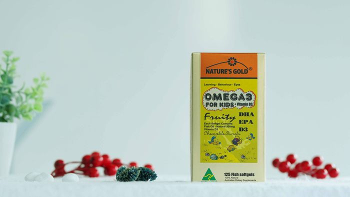 Hình ảnh sản phẩm Omega-3 For Kids Nature's Gold phiên bản mới