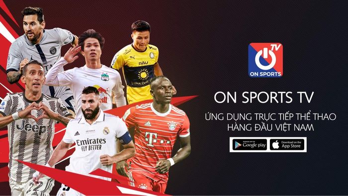 Hình ảnh minh họa ứng dụng On Sports