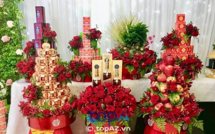 Tiệm Anly, địa chỉ uy tín để đặt mâm quả cưới hỏi tại TP. Thái Bình