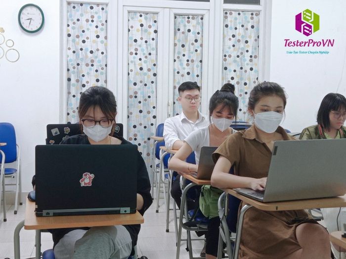 Không gian học tập hiện đại tại TesterProVN