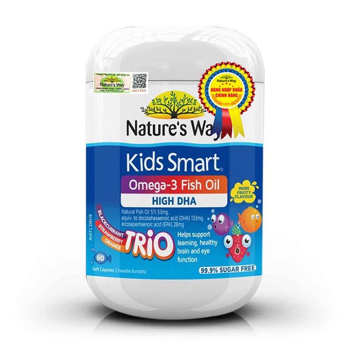 Bộ ảnh thực tế Nature's Way Omega-3 Fish Oil Trio - đa góc nhìn