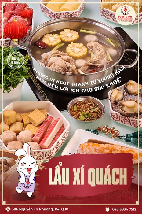 Bone & Pot - Không gian thưởng lẩu sang trọng