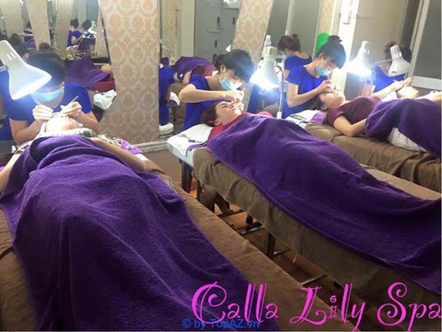 spa chuyên cung cấp dịch vụ nối mi làm đẹp