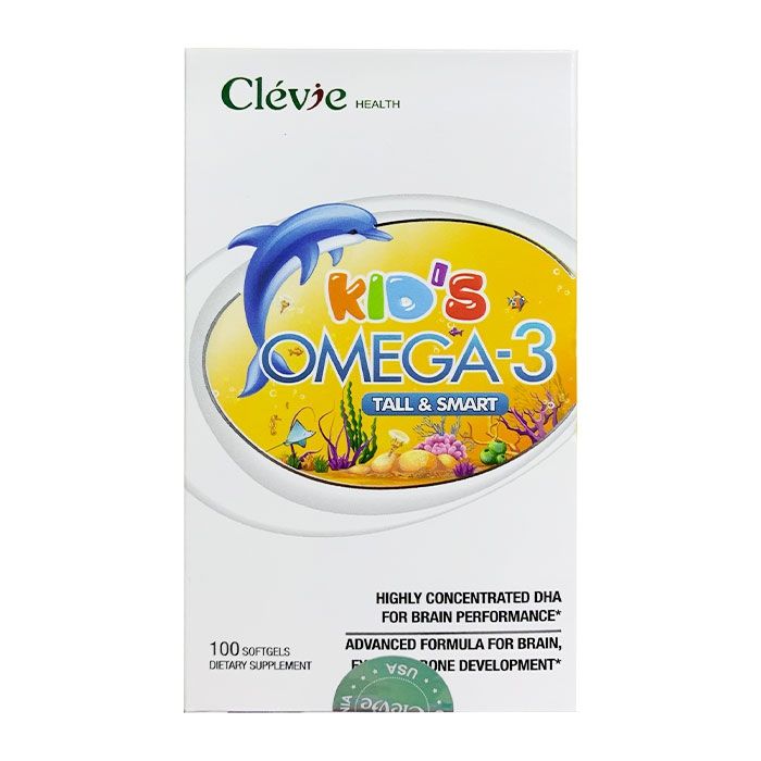 Bộ ảnh thực tế Clevie Kid's Omega-3 - góc nhìn đa chiều