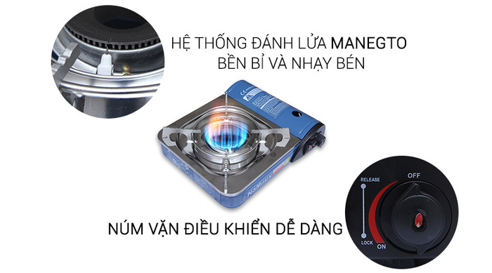 Bếp gas Namilux NH-021PS