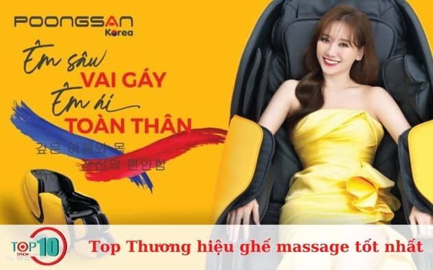 Poongsan - Tinh hoa massage Hàn Quốc
