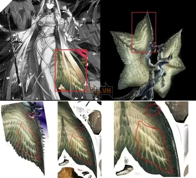 Hậu quả nặng nề cho họa sĩ đạo ý tưởng từ Monster Hunter