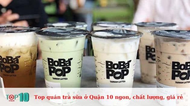 Bobapop - Nghệ thuật pha chế trà sữa đỉnh cao