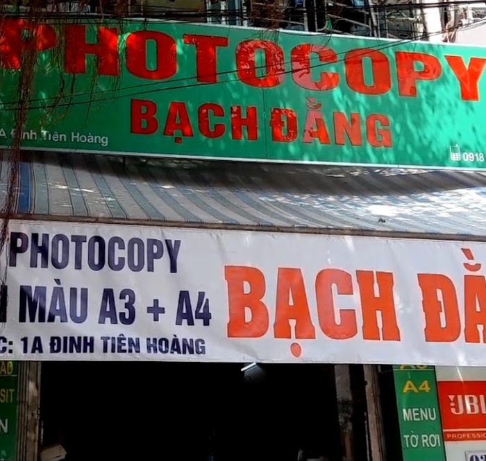 Ảnh minh họa Tiệm Photocopy Bạch Đằng
