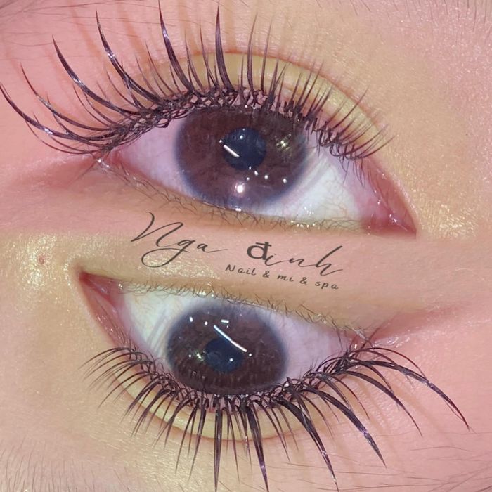 Hình ảnh 2 tiệm nối mi Nga Dinh Nail