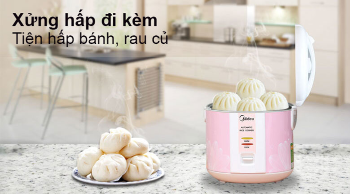 Nồi cơm điện Midea 1.8 lít MR-CM1805