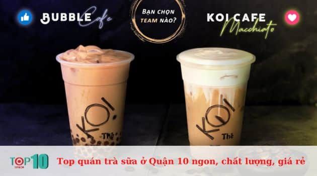 KOI Thé - Tinh hoa trà sữa Đài Loan