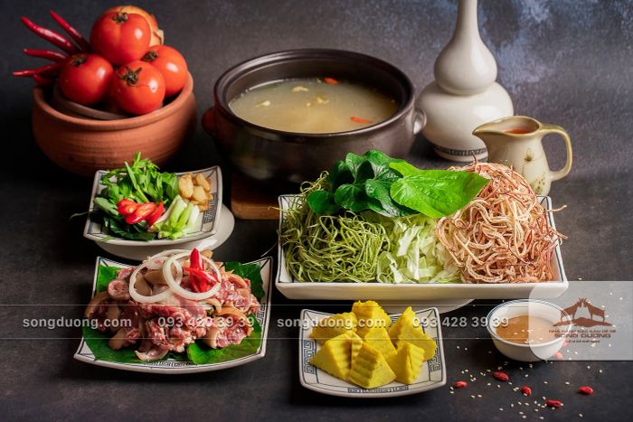 Hình ảnh ấn tượng tại nhà hàng Song Dương