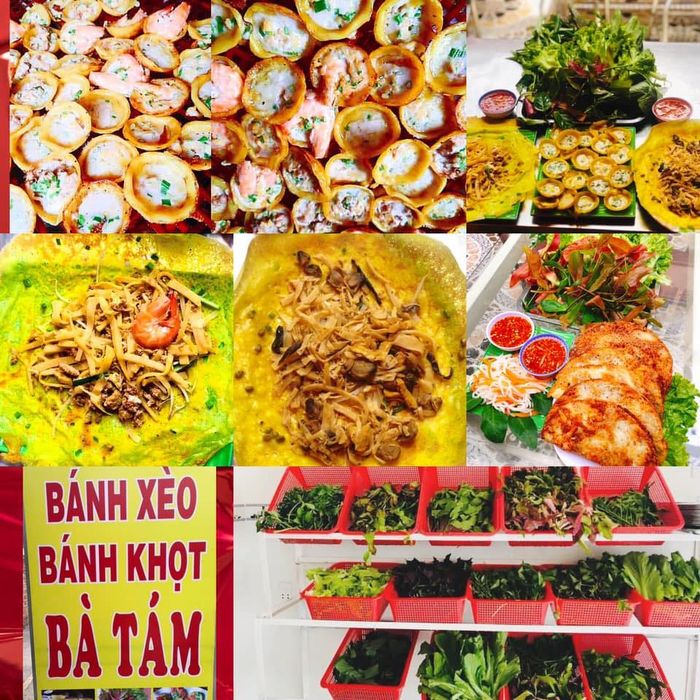 Bà Tám - Những chiếc bánh xèo vàng ươm hấp dẫn