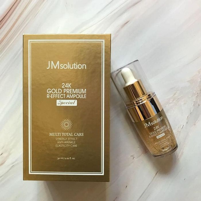 Bộ ảnh chân thực tinh chất vàng JM Solution 24K GOLD Premium phiên bản đặc biệt