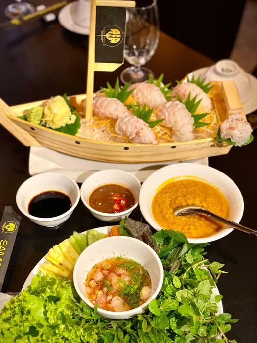 Không gian tiệc đẳng cấp tại Nhà Hàng Hải Sản SAM