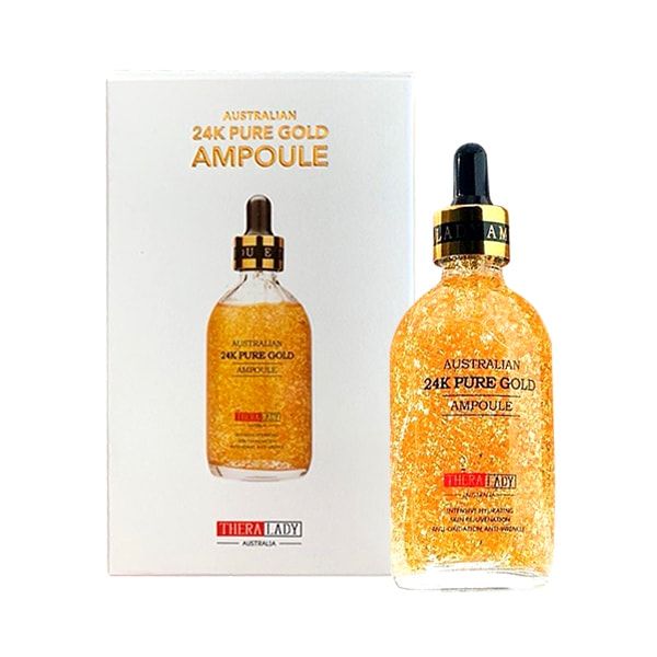 Hình ảnh thực tế serum vàng Australian 24K Pure Gold Ampoule phiên bản cao cấp