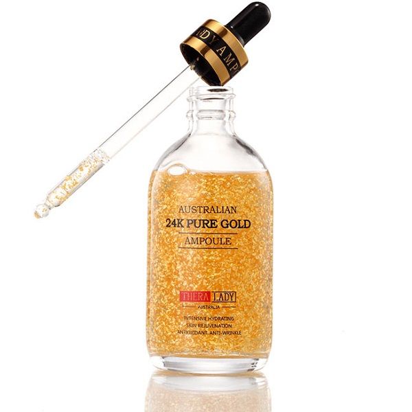 Hình ảnh thực tế serum vàng Australian 24K Pure Gold Ampoule