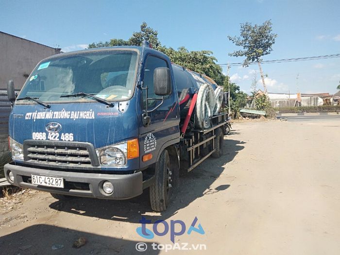 Dịch vụ hút hầm cầu Đại Nghĩa - Giải pháp môi trường toàn diện tại Dĩ An