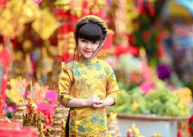 Shop áo dài trẻ em Baby Mart