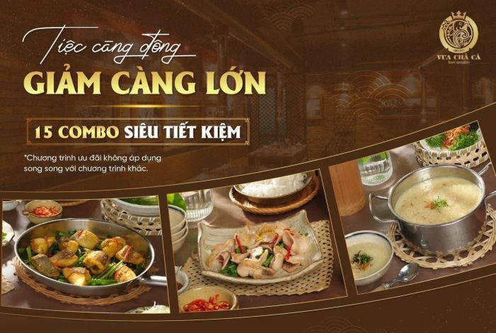 Không gian ấm cúng tại Vua Chả Cá - 76A Mai Hắc Đế