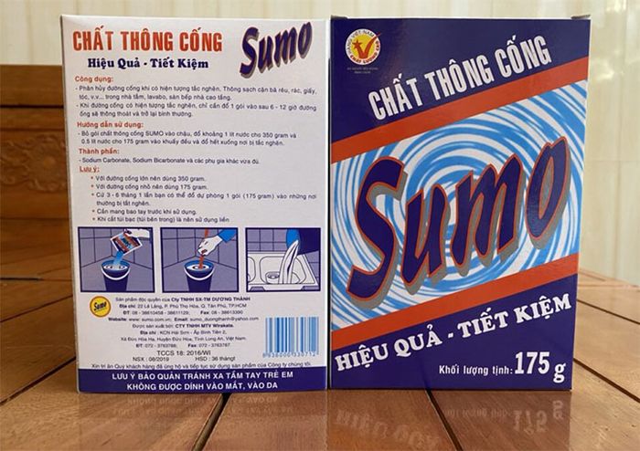 Bột thông cống Sumo - Hình ảnh minh họa 2