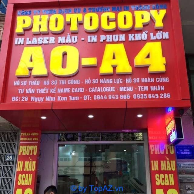 Địa chỉ in catalogue tại Hà Nội
