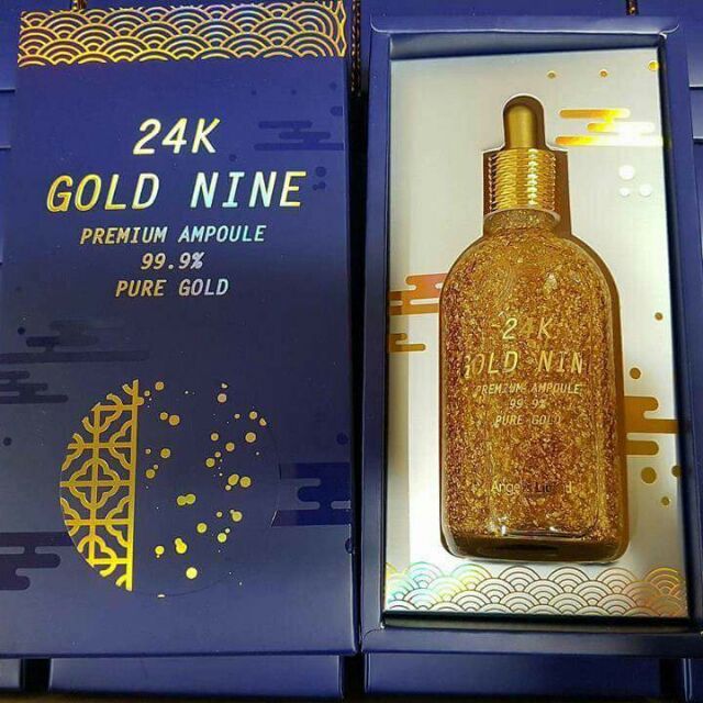 Hình ảnh serum vàng 24K Gold Nine Premium Ampoule chính hãng