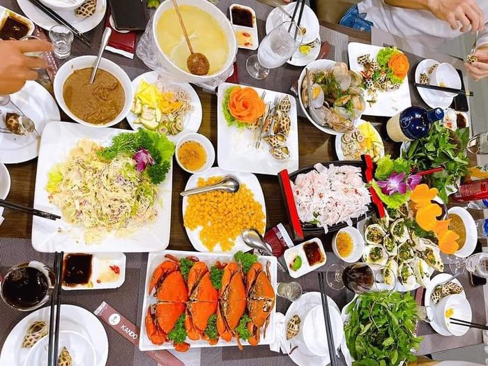 Góc ẩm thực sang trọng tại nhà hàng Hải Sản Kando