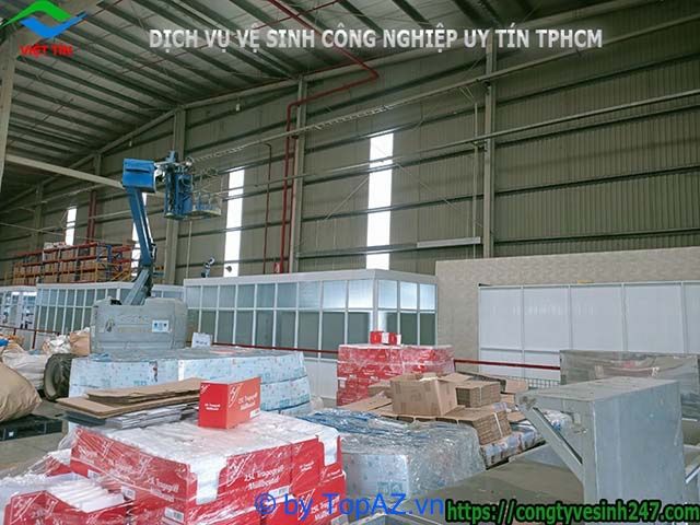 Việt Tín - Đồng hành cùng sự sạch sẽ của nhà xưởng