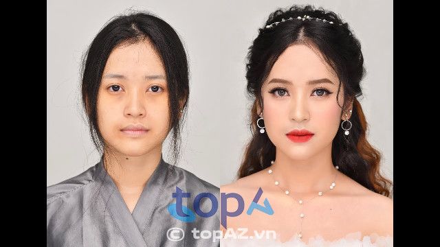 Yuna Studio tại thị xã Gò Công, Tiền Giang chuyên cung cấp dịch vụ trang điểm cô dâu chuyên nghiệp.