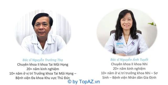 Phòng khám Nhi khoa BS Thọ, BS Tuyết