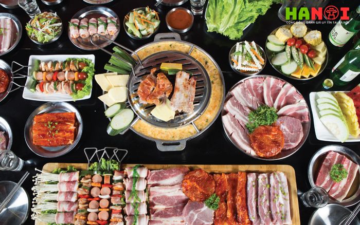 Buk Buk Restaurant - Thiên đường buffet nướng Hàn Quốc - Mytour