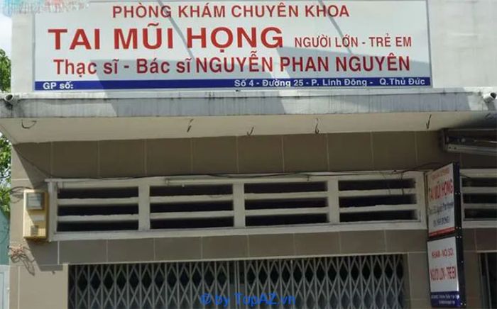 Phòng khám của Bác sĩ Nguyễn Phan Nguyên