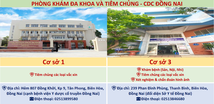 Không gian tiêm chủng hiện đại tại CDC Đồng Nai (ảnh 1)