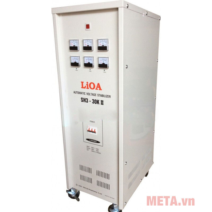 Ổn áp 3 pha Lioa 30KVA SH3 30K