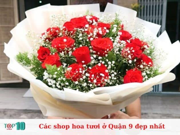 Những cửa hàng hoa tươi được yêu thích nhất Quận 9