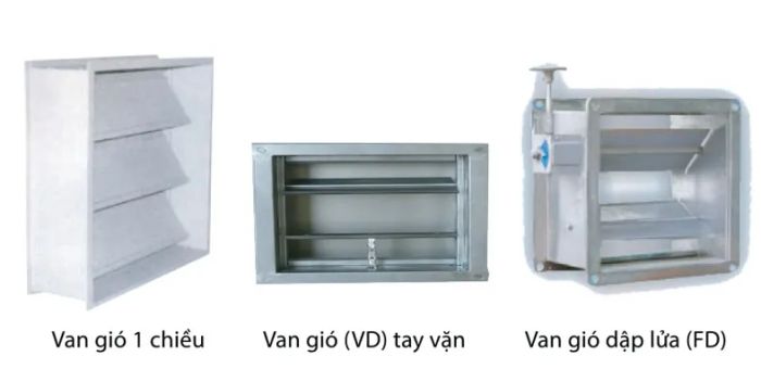Hình ảnh sản phẩm cửa gió cao cấp từ Cơ Khí Phú Hưng