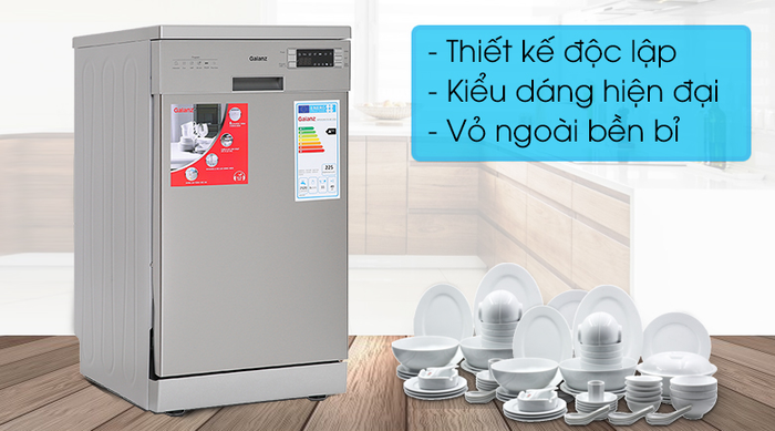 Hình ảnh chi tiết Galanz W45A3A401S-0E1(SS) - Công nghệ rửa đa vùng ưu việt