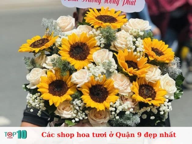 Những tiệm hoa tươi được yêu thích nhất tại Quận 9