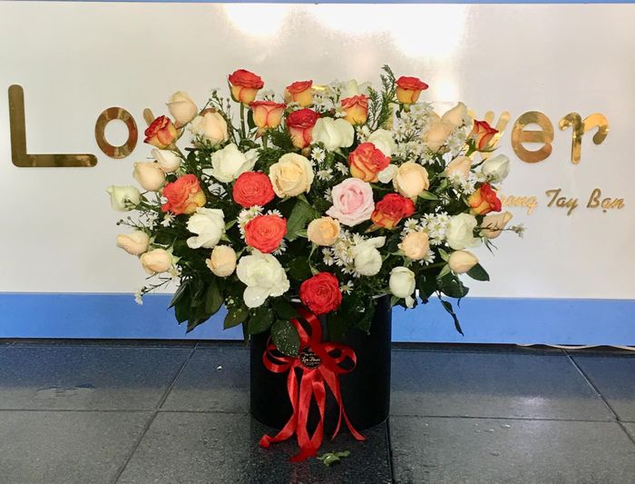 Những tác phẩm nghệ thuật từ hoa tươi tại Love Flower Shop