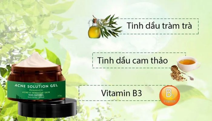 Hình ảnh thực tế Kem Trị Mụn Menly cho nam giới