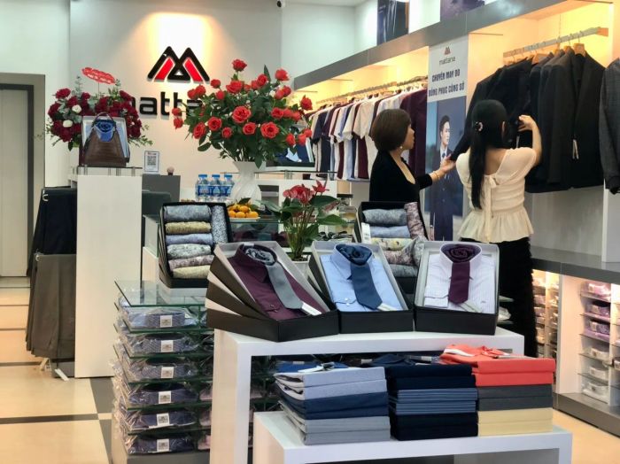 Không gian trưng bày sang trọng tại Mattana
