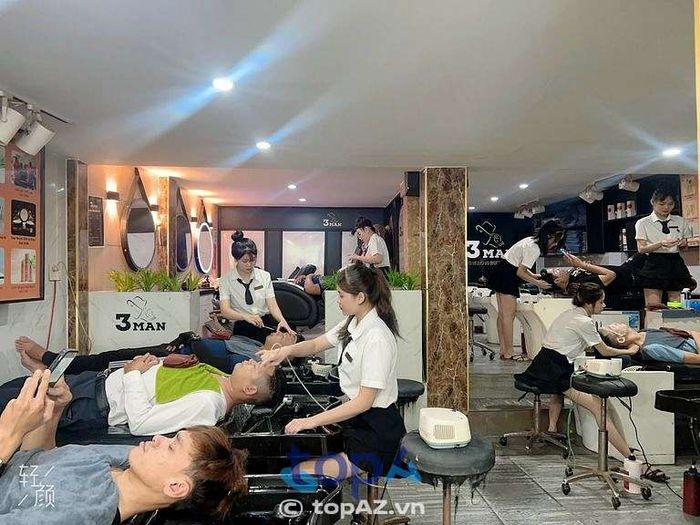 Salon 3man - Địa chỉ vàng cho mái tóc nam giới tại Quy Nhơn