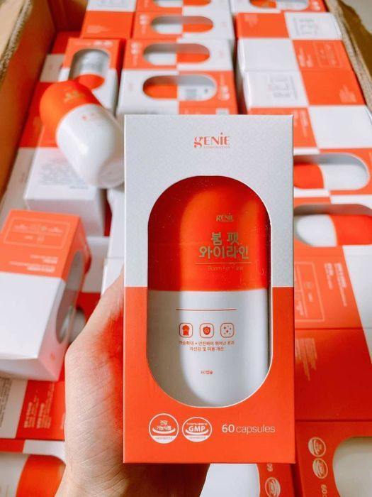 Hình ảnh viên uống nở ngực Genie Boom Fat Yline 2