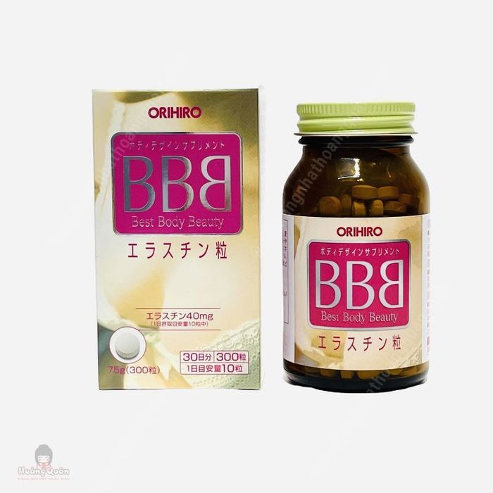 Hình ảnh viên uống BBB Nhật Bản hỗ trợ tăng kích thước vòng 1 2