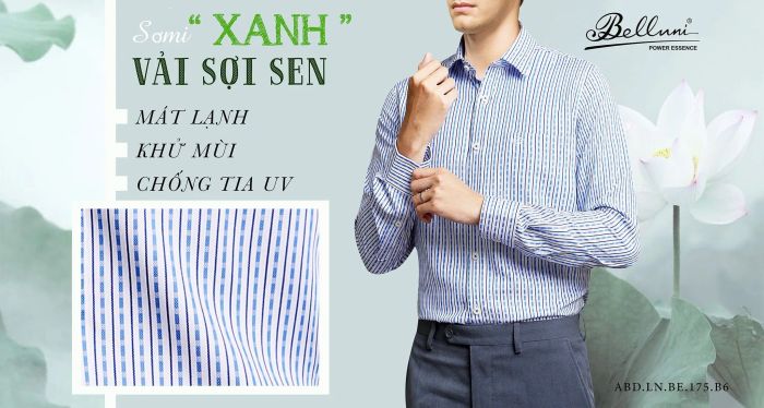 Bộ sưu tập áo sơ mi cao cấp từ Belluni