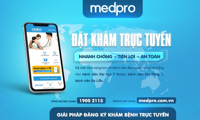 Hình ảnh minh họa ứng dụng MEDPRO (phiên bản 2)