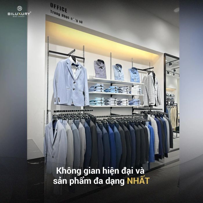 Không gian trưng bày sang trọng tại BILUXURY